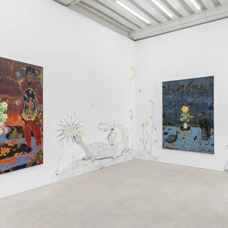 Paulo Nimer Pjota, Os alquimistas estão chegando, exhibition view. Courtesy of Mendes Wood DM