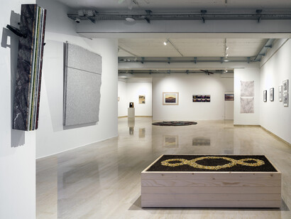 Various artists, Il canto della terra, exhibition view. Courtesy of Repetto Gallery