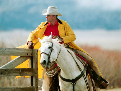 Norm Clasen, Passing thru, Raton, NM, 1990. Courtesy of M+B
