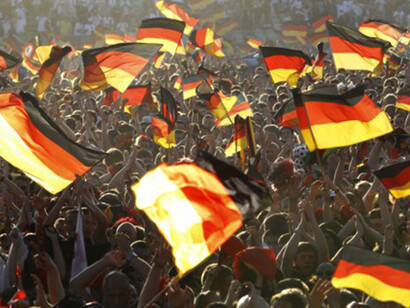 Feierlichkeiten zum Wiedervereinigung von Deutschland