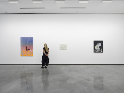 Tala Madani, Control X, exhibition view. Courtesy of David Kordansky Gallery