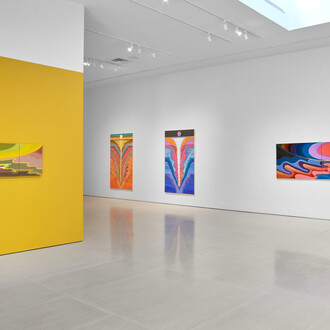 Bruna Massadas, The edge of the world, exhibition view. Courtesy of McClain Gallery