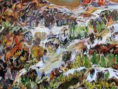 David t. Alexander, Vertical Surround
acrylic on canvas