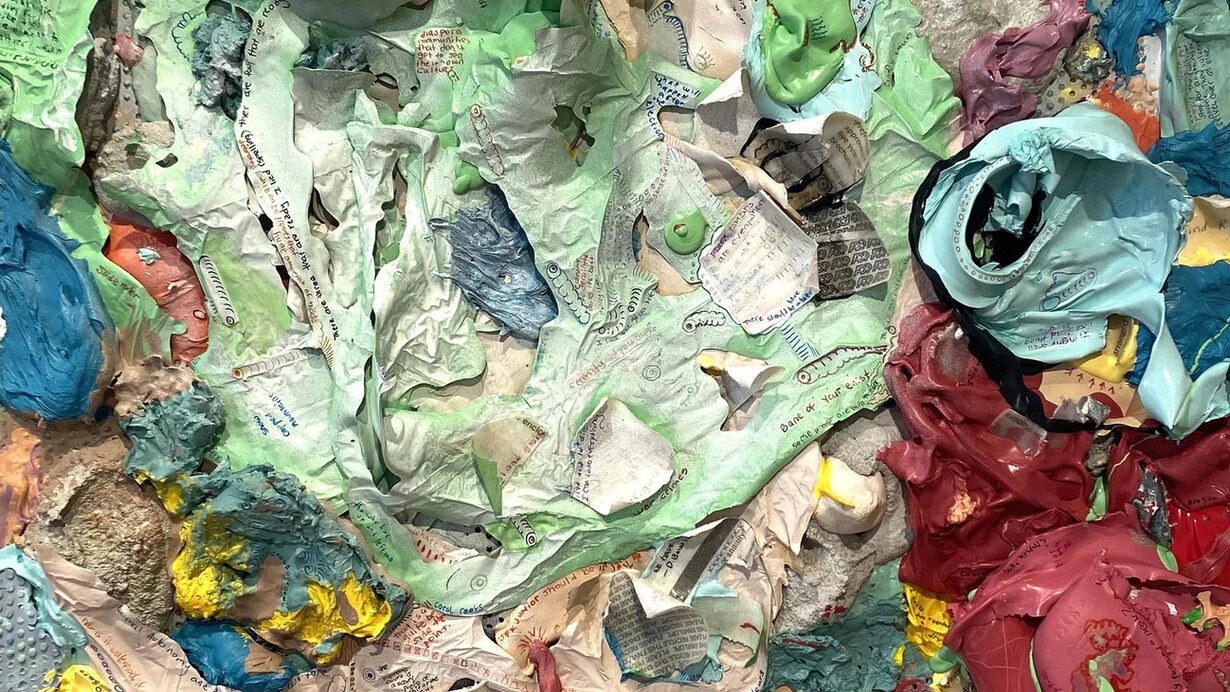 Elif Soyer, Tongue (detail), 2026. Courtesy of Kingston Gallery