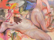 Jenny Saville, Gaze, werk in der ausstellung. Mit freundlicher genehmigung des Albertina Museums