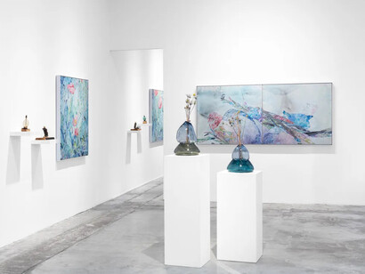 Belinda Fox, Abundance, exhibition view. Courtesy of Arthouse Gallery
