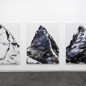 Herbert Brandl, Exhibition view. Courtesy of Heinrich Ehrhardt