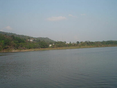 Jaflong in the Division of Sylhet, Bangladesh. It is situated at the border between Bangladesh and the Indian state of Meghalaya. Jaflong is famous for being the home of the Khasi tribe