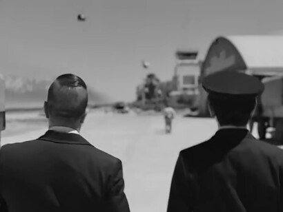 Una scena del film "Hangar rojo" tratta dal trailer