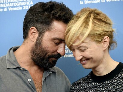 Il regista Saverio Costanzo e Alba Rohrwacher