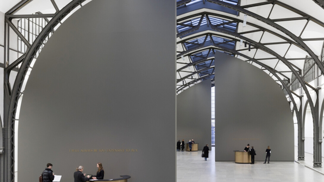 Adrian Piper, Exhibition view. Courtesy of Hamburger Bahnhof 