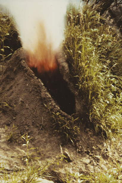 Ana Mendieta; Volcán, 1979