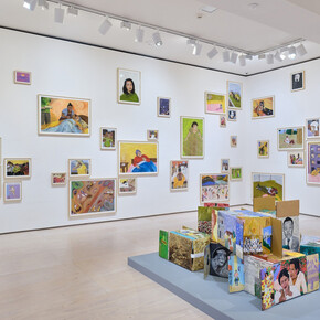 Sohrab Hura, Mother, exhxibition view. Courtesy of MoMA PS1