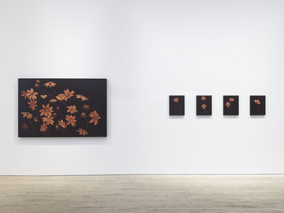 Alexandria Tarver, Dedicated to the low in heart, exhibition view. Courtesy of Nino Mier Gallery