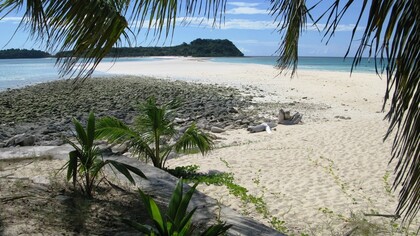 La spiaggia di Nosy Iranja