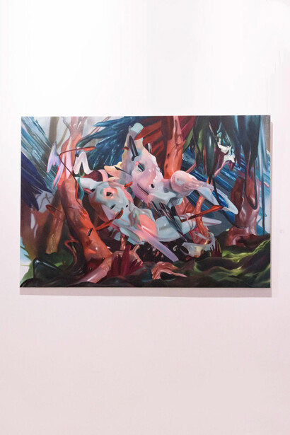 CrocodilePower, Tender systems, exhibition view. Courtesy of Resident Art Gallery