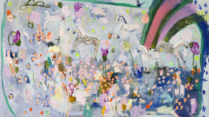 Kate Debbo, Light years (detail), 2025. Courtesy of Linton and Kay