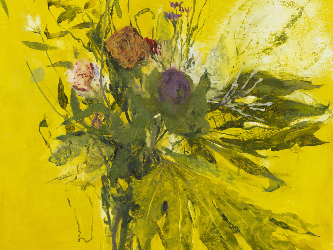 Jennifer Packer, Untitled, 2015, Oil on canvas on board, 51 x 53.5 cm, Courtesy: Corvi-Mora, London