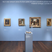 Various artists, Longing for Utopia. Painting and sculpture of romanticism, exhibition view. Courtesy of Arp Museum