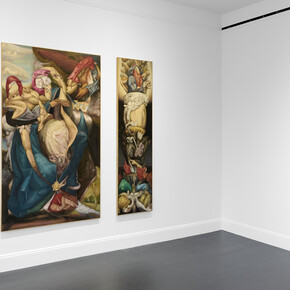 Cesar Santos, Manuscripts, exhibition view. Courtesy of Robilant+Voena