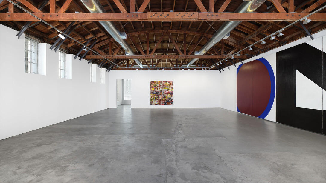 Al Held, Epic abstraction, exhibition view. Courtesy of James Fuentes