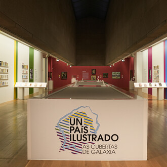 Un país ilustrado, vista de exhibición. Cortesía de MARCO