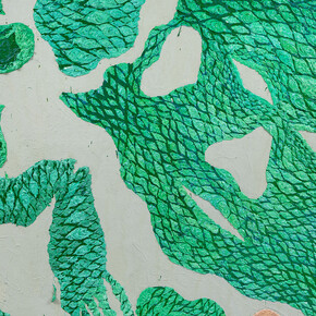 Taru Happonen, Reptilian humanoid, 2024. Courtesy of HAM