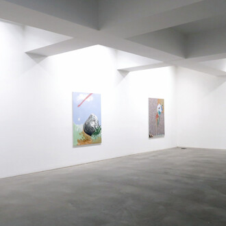 Maria Condado, Turn, turn, turn, vista da exposição. Cortesia de Carlos Carvalho