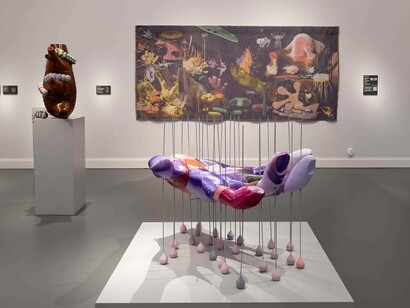 Wang and Söderström, Sharp feelers, soft antennas, exhibition view. Courtesy of the Röhsska Museum