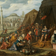 Frans Francken le Jeune (1581-1642) et Hans Jordaens III (1595-1643)
La continence de Scipion
Huile sur bois
97,7 x 139,5 cm
© Hohenbuchau Collection on Permanent Loan
to Liechtenstein. The Princely Collections, Vienna.