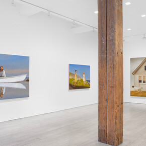 Bo Bartlett, exhibition view. Courtesy of Miles McEnery Gallery