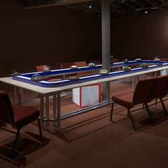 Finnegan Shannon, There's no me without you, exhibition view. Courtesy of Pioneer Works
