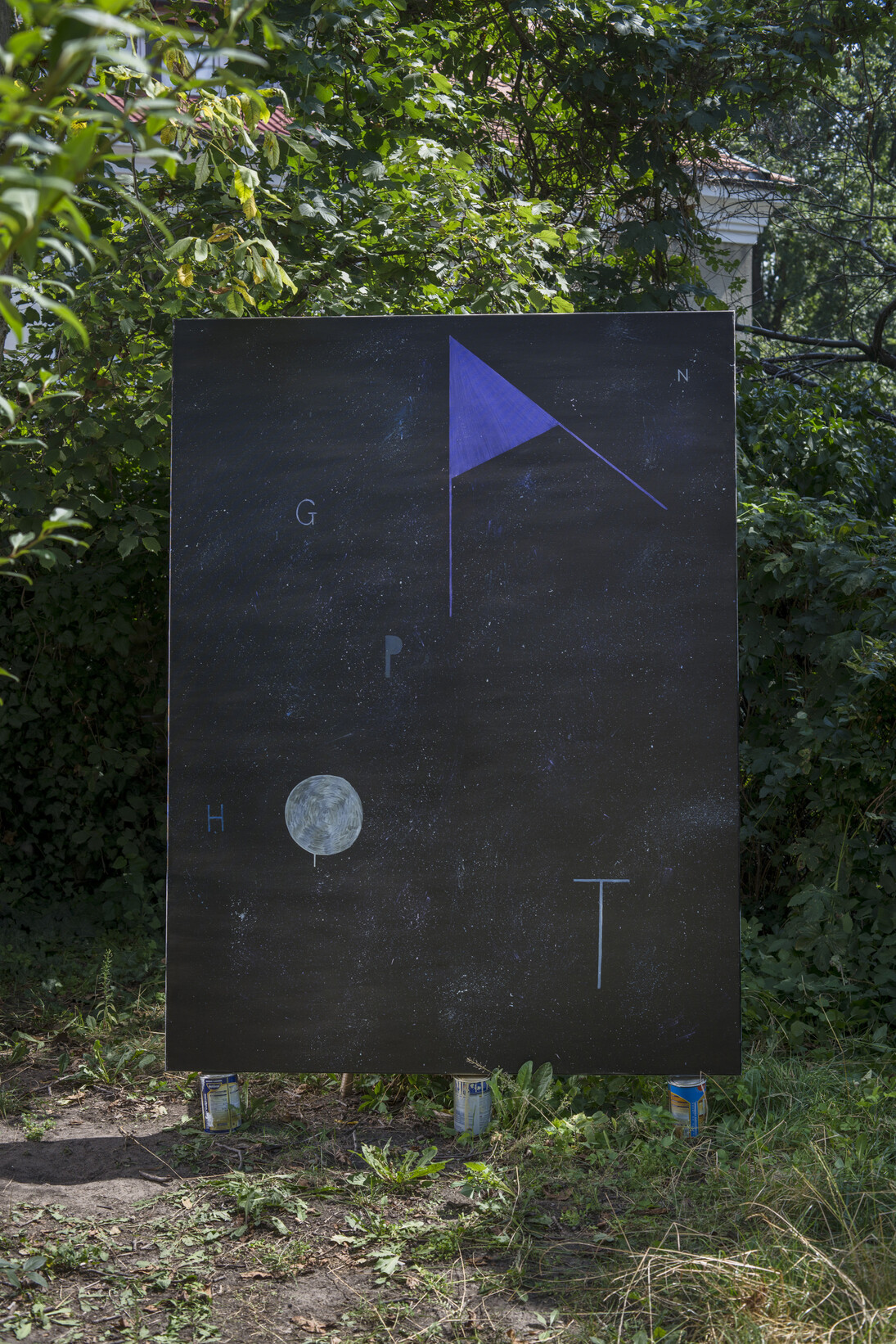 Agnieszka Brzeżańska, OPANGHT, 2015, oil on canvas, 200 × 150 cm © the artist, Courtesy of Marlborough Contemporary. Photo: Szymon Roginski 