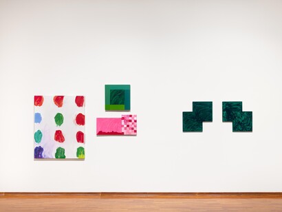 Mary Heilmann, exhibition view. Courtesy of Galleria d'Arte Moderna