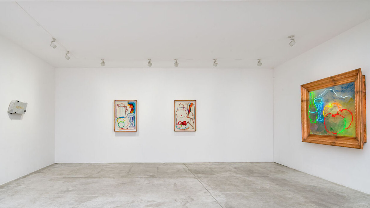 Stefan Nikolaev, The innocent eye, vue de l'exposition. Avec l'aimable autorisation de Michel Rein