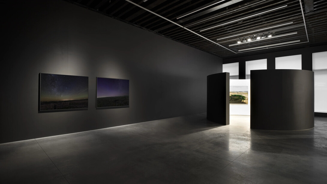 An-My Lê, Dark star, grey wolf, exhibition view. Courtesy of Marian Goodman Gallery