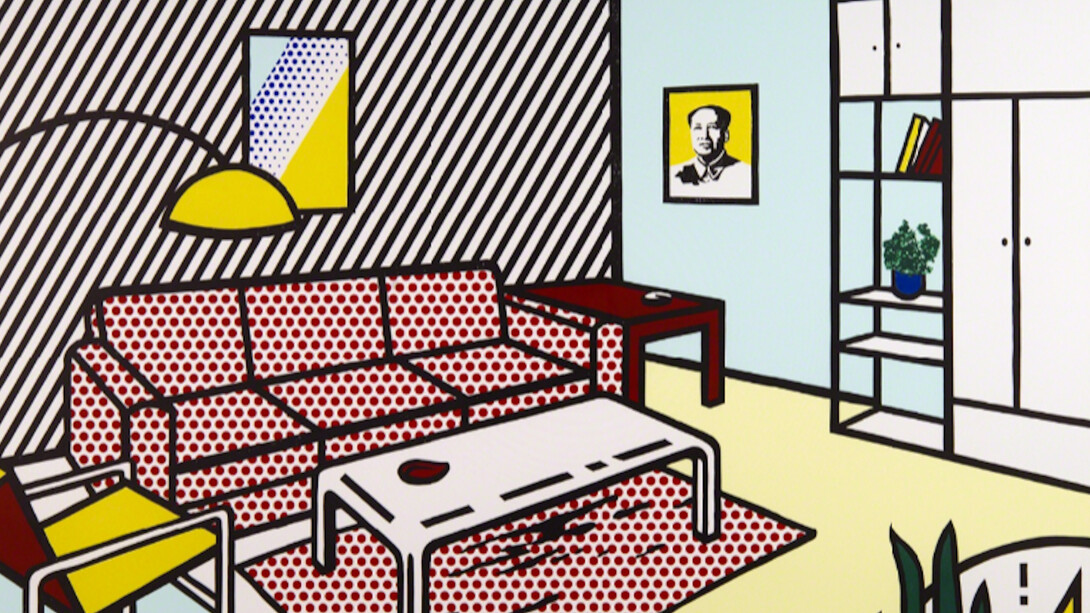Roy Lichtenstein. Courtesy of Leslie Sacks Gallery