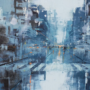 Martin Köster, New York, I walk alone (detail). Courtesy of Gallery V58