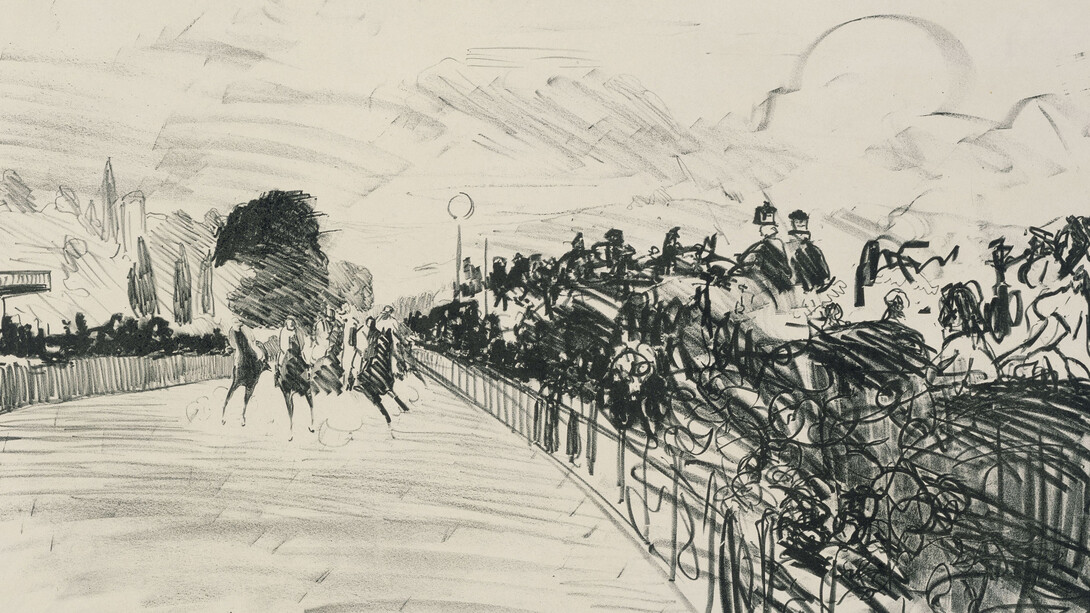Édouard Manet, Das Rennen, 1865. Mit freundlicher Genehmigung der Staatlichen Museen