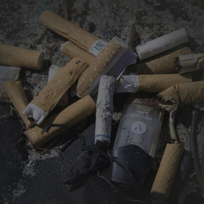 Rubbish thrown from upper floors seemed to be a universal problem, not just limited to India