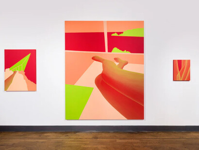 Reine Paradis, Eclipse, exhibition view. Courtesy of König Telegraphenamt