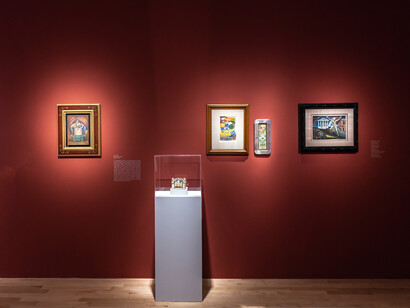 El Corcito, Montajes y escenas del México Moderno, vista de exhibición. Cortesía del Museo Amparo