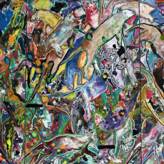 Soly Cissé 'Men and Lives'. Courtesy of Sulger-Buel Lovell