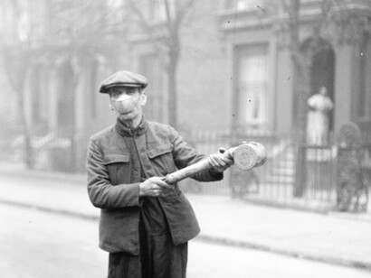 Disinfestazione durante l'epidemia di spagnola