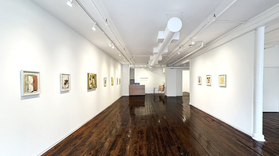 Gianna Commito, Working pattern, exhibition view. Courtesy of Pentimenti Gallery