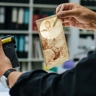 From the Museum’s Laboratory. Courtesy of Wallraf-Richartz-Museum