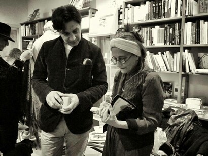 Susana Gross presentando su libro en Ibiza