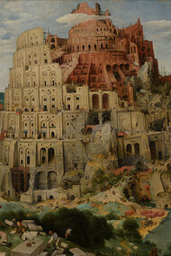 “La Torre de Babel”. Pieter Bruegel el Viejo (1563). Museo de Historia del Arte de Viena (Austria)