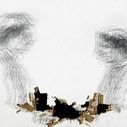 "Double Portrait and a Fourth Hand" 2013. Installation view. The Aldrich Contemporary Art Museum. CT