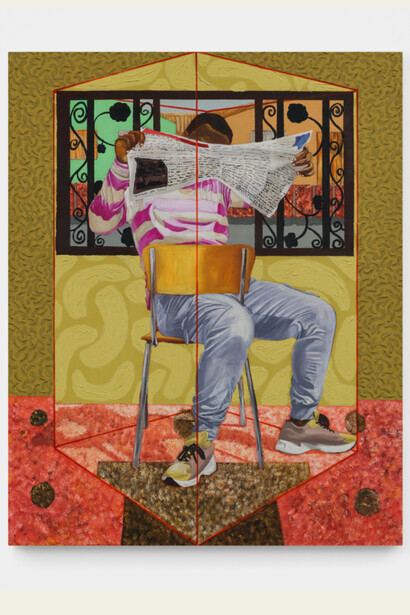 Feni Chulumanco, Iindaba Zakusasa (Morning news). Courtesy of Osart Gallery